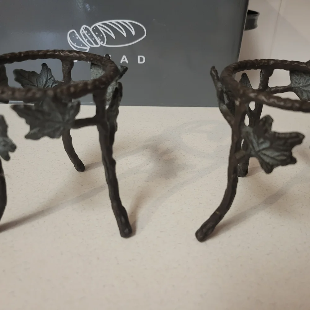 Vintage Pier 1 Imports Candle Holders